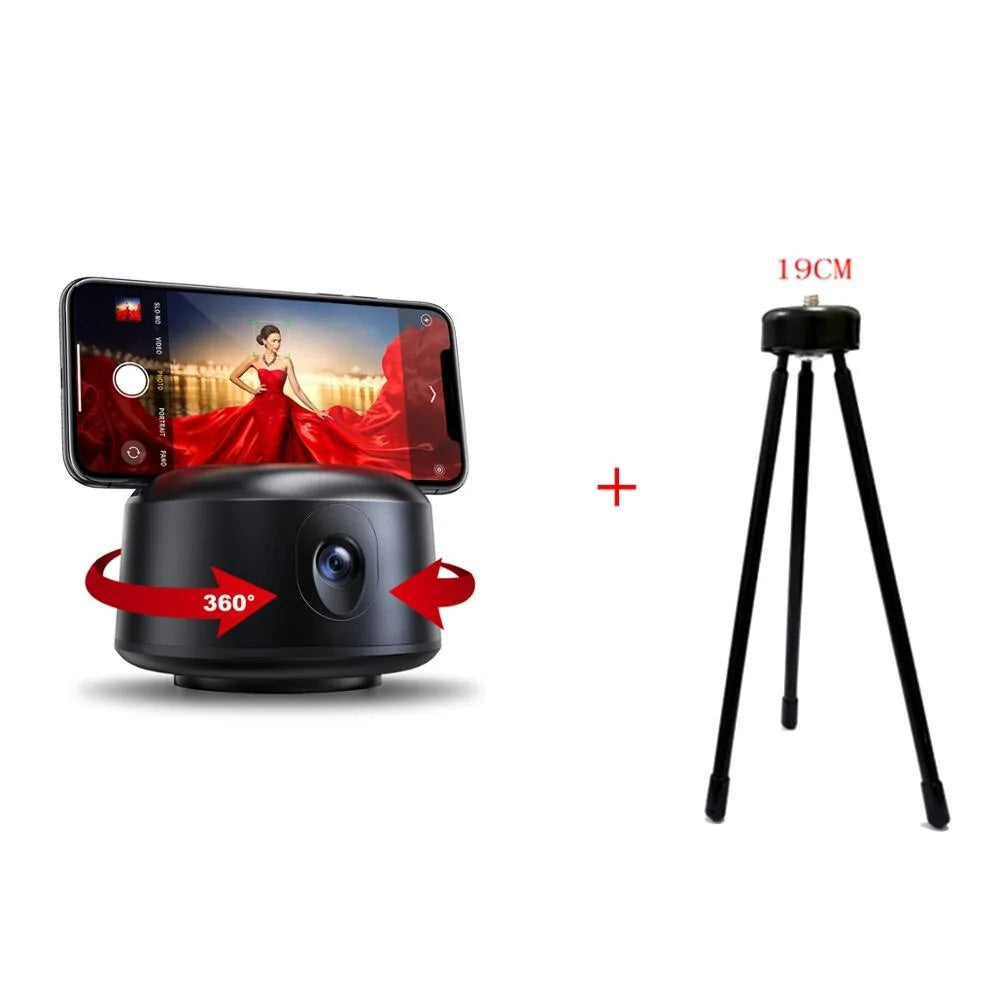 Supporto per telecamera con tracciamento automatico del volto a 360 gradi