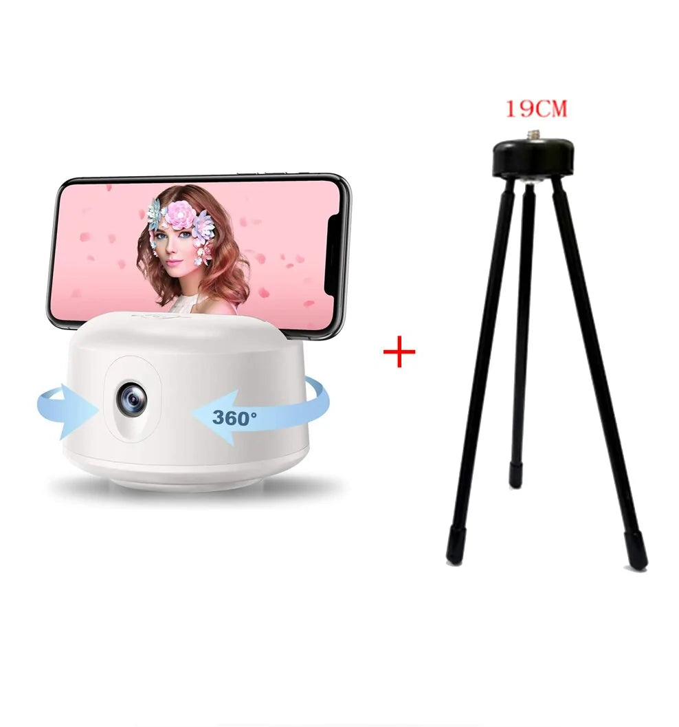 Supporto per telecamera con tracciamento automatico del volto a 360 gradi