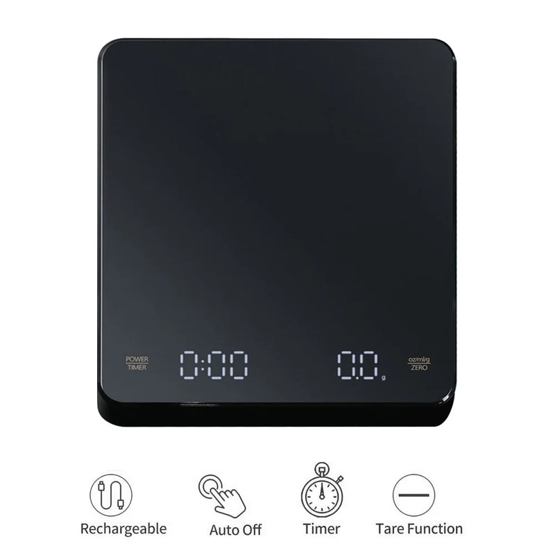 Bilancia elettronica con display a led