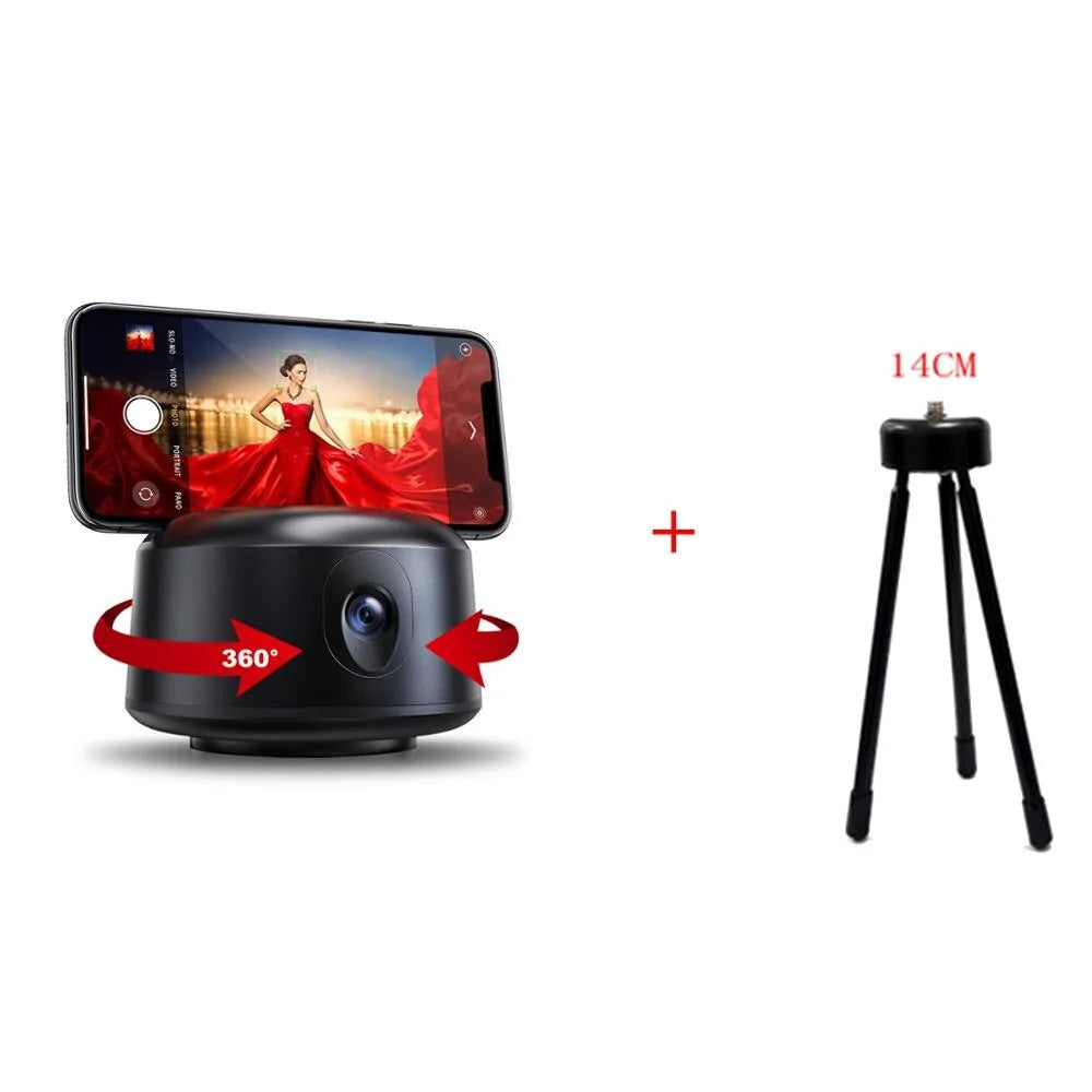 Supporto per telecamera con tracciamento automatico del volto a 360 gradi
