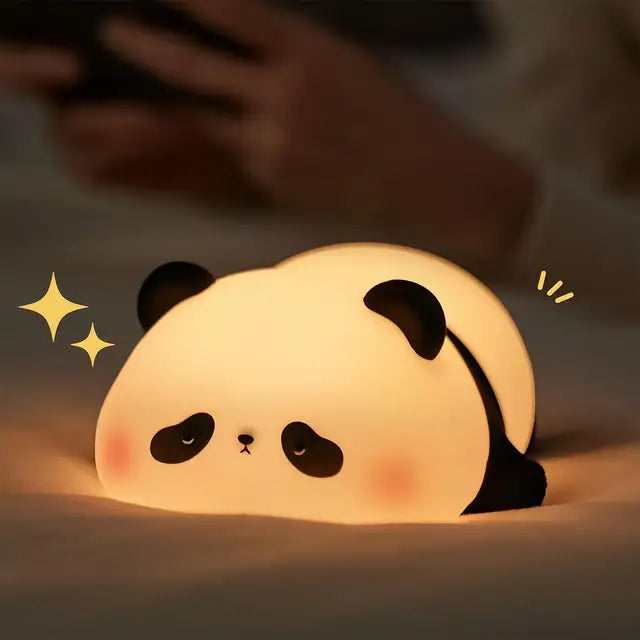 Simpatica lampada a forma di panda