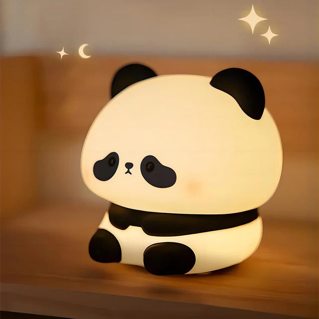 Simpatica lampada a forma di panda
