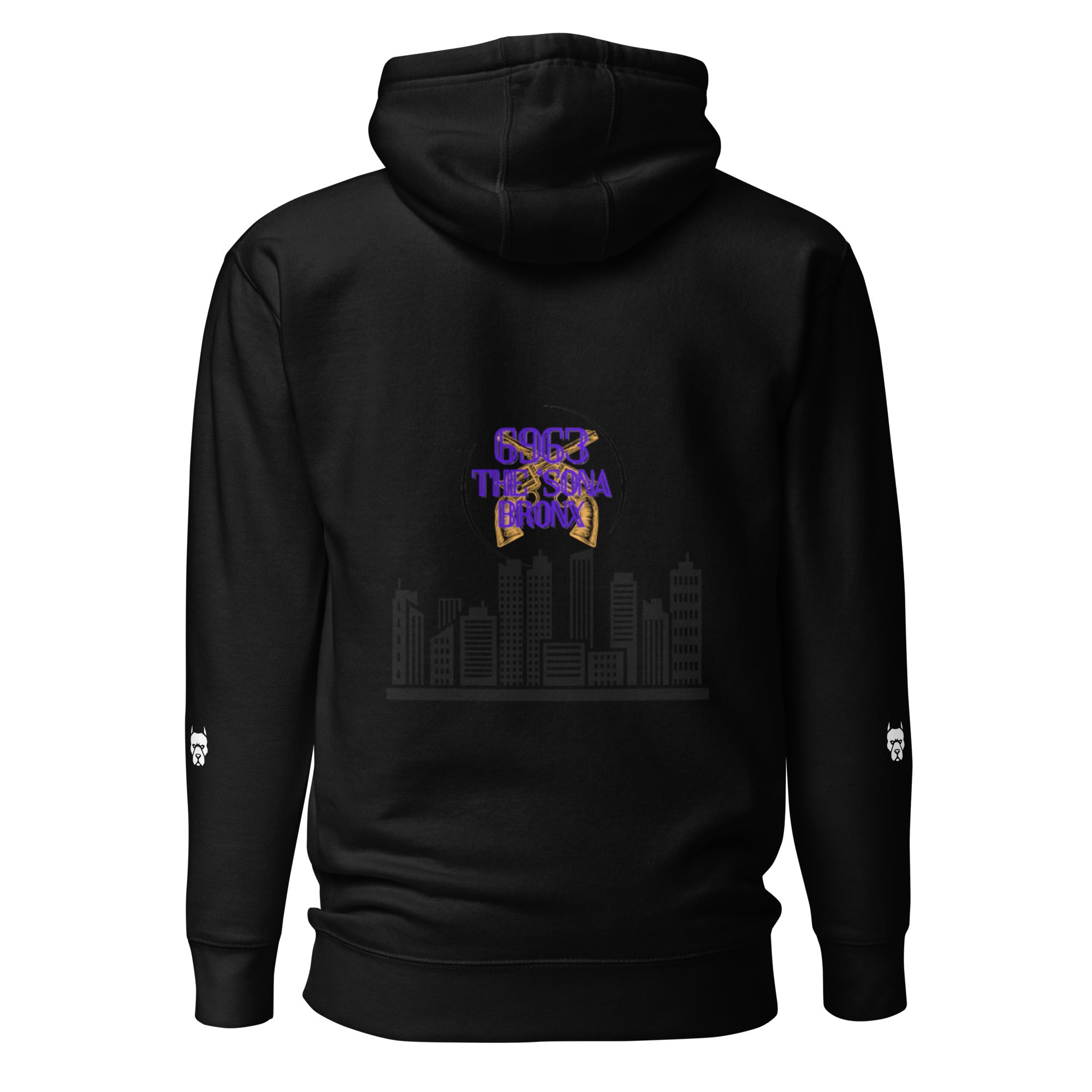 Felpa con cappuccio unisex 6963The 'Sona Bronx