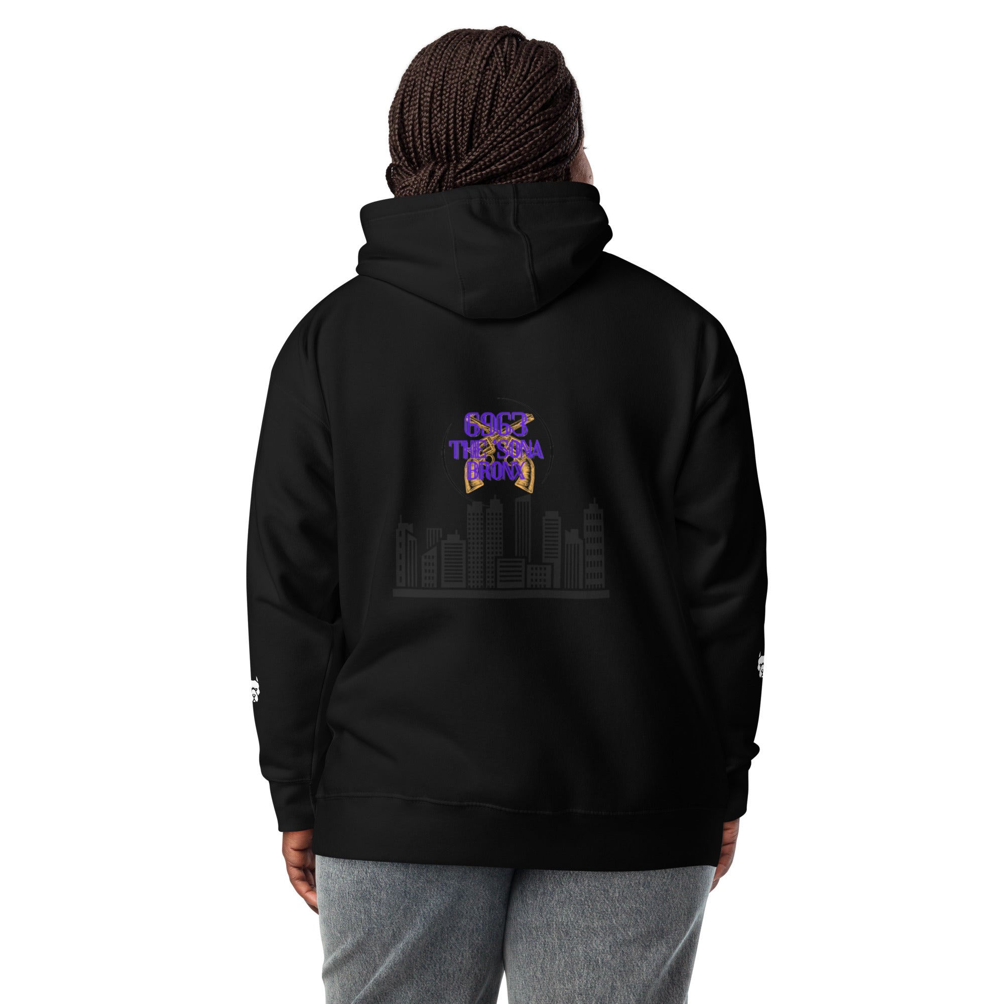 Felpa con cappuccio unisex 6963The 'Sona Bronx
