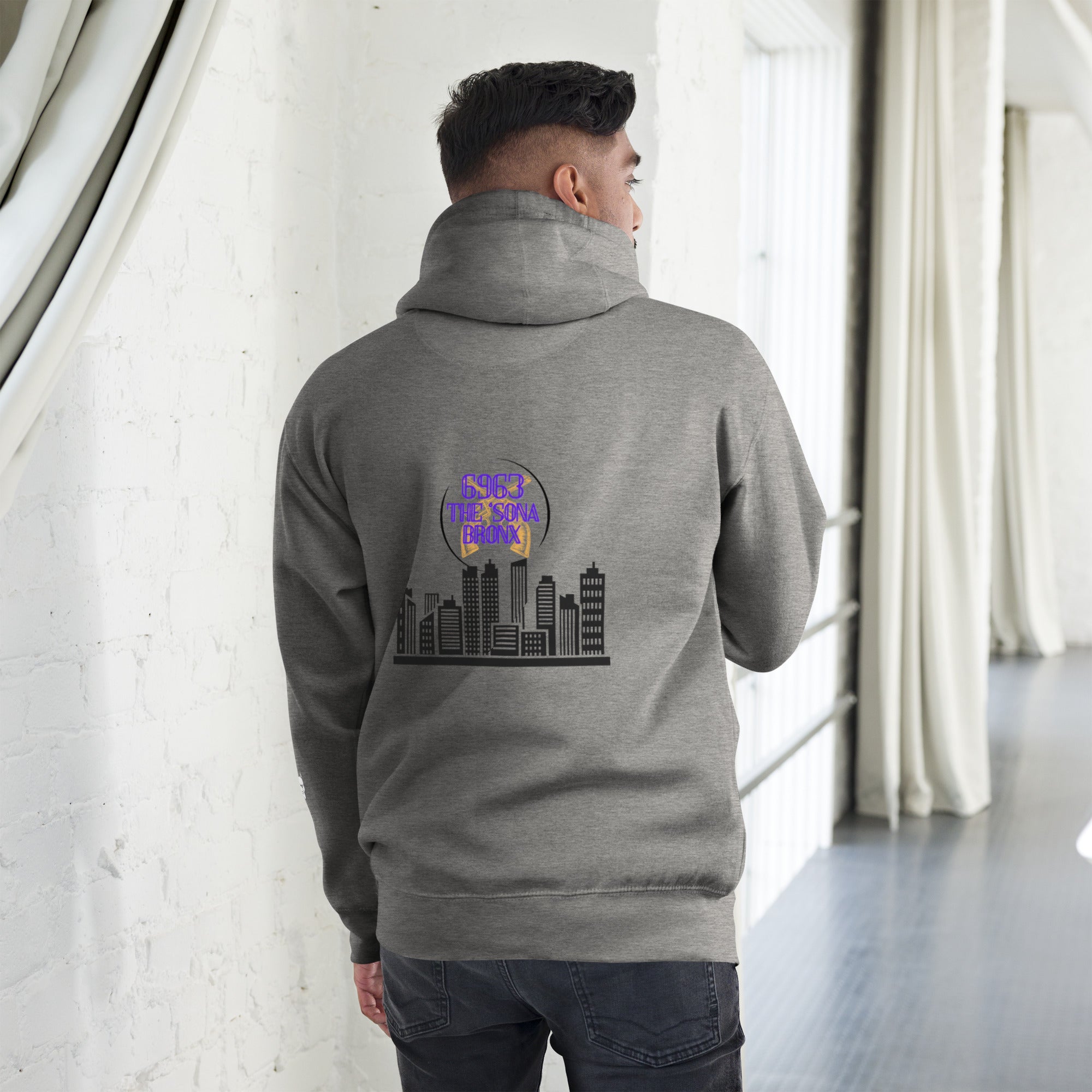 Felpa con cappuccio unisex 6963The 'Sona Bronx