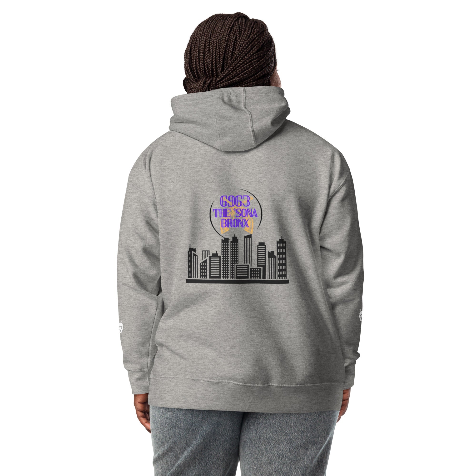 Felpa con cappuccio unisex 6963The 'Sona Bronx