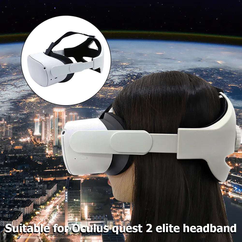 Supporto per la testa regolabile per Oculus Quest 2 Elite Aumenta il supporto e migliora il comfort virtuale Per Oculus Quest 2 VR Accessori