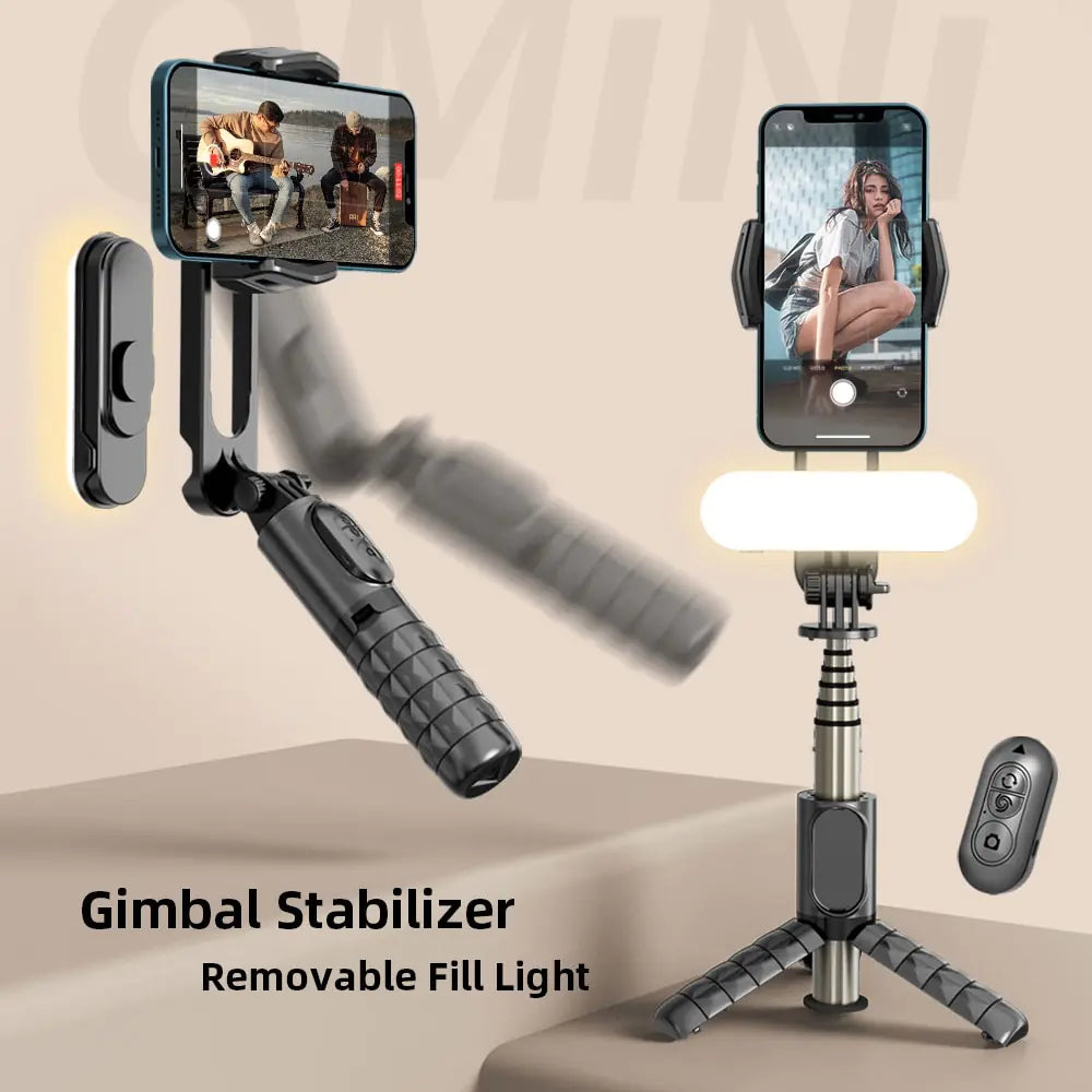 Stabilizzatore Gimbal Portatile -- È la scelta perfetta per catturare i momenti speciali della vita o le avventure --