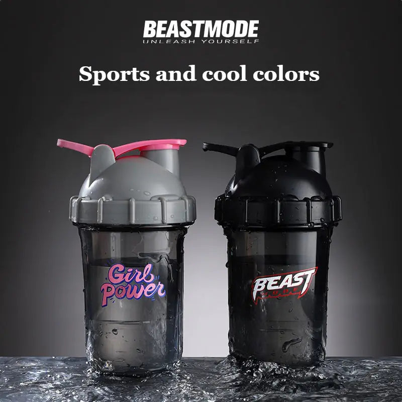Bouteille d'eau Fitness Protein Shaker -- Cette bouteille d'eau d'un excellent rapport qualité-prix est conçue pour répondre à tous vos besoins de remise en forme --