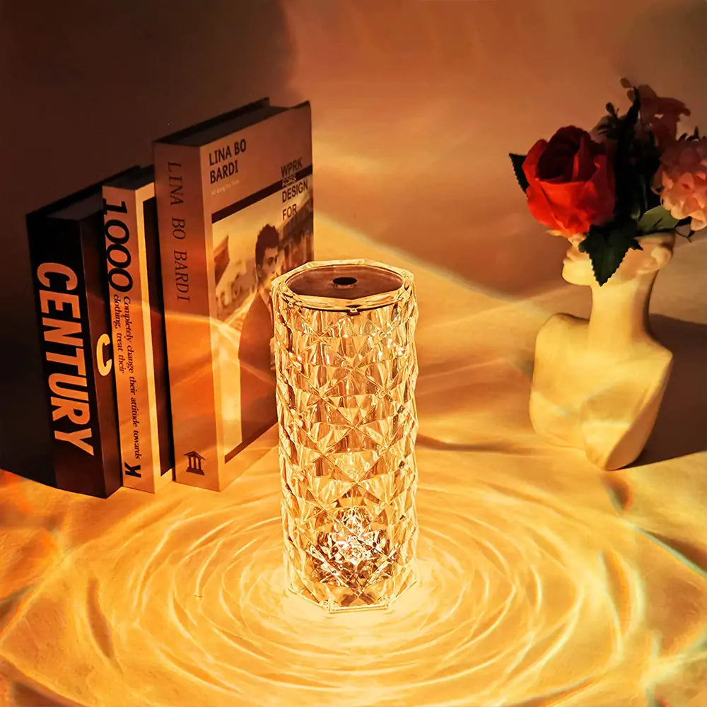 La Lampada da Tavolo Atmosferica Diamond Light