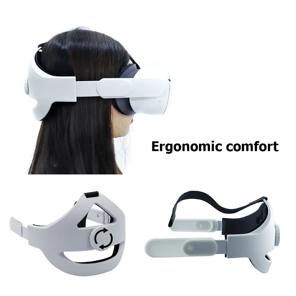 Supporto per la testa regolabile per Oculus Quest 2 Elite Aumenta il supporto e migliora il comfort virtuale Per Oculus Quest 2 VR Accessori