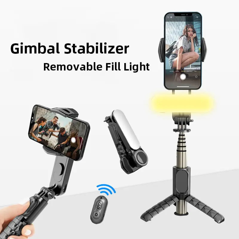 Stabilizzatore Gimbal Portatile -- È la scelta perfetta per catturare i momenti speciali della vita o le avventure --