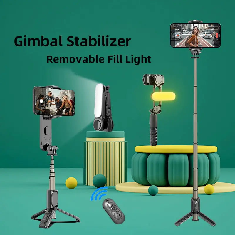 Stabilizzatore Gimbal Portatile -- È la scelta perfetta per catturare i momenti speciali della vita o le avventure --