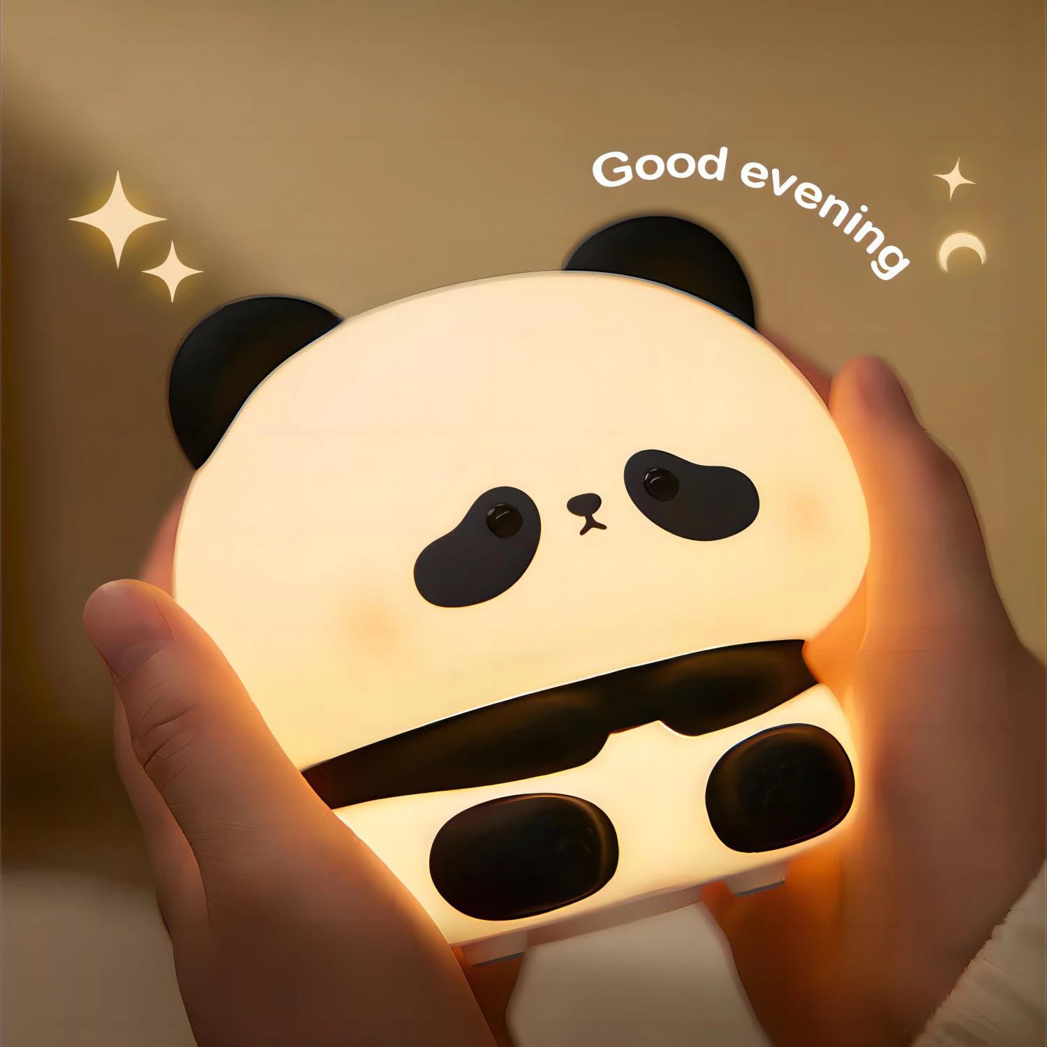 Simpatica lampada a forma di panda